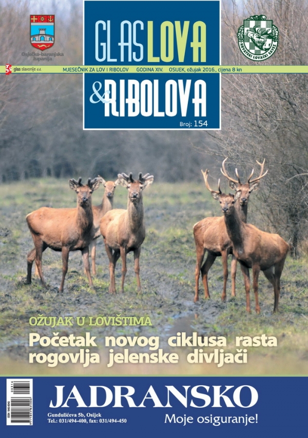 Glasa lova i ribolova za ožujak