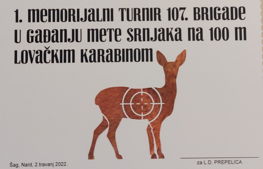 Nard: Održan 1. Memorijalni turnir 107. brigade